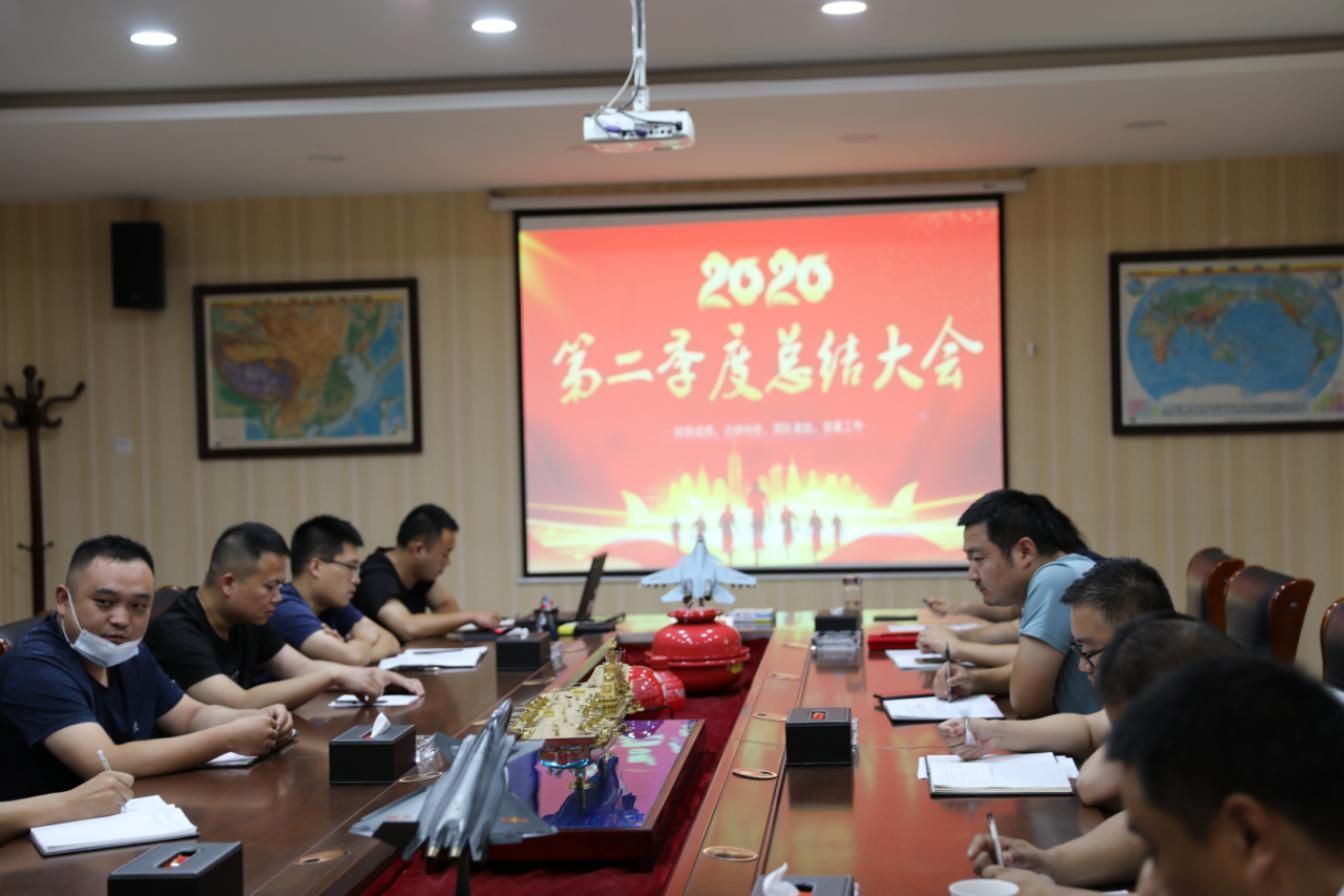 2020年第二季度總結(jié)暨表彰大會(huì)圓滿召開